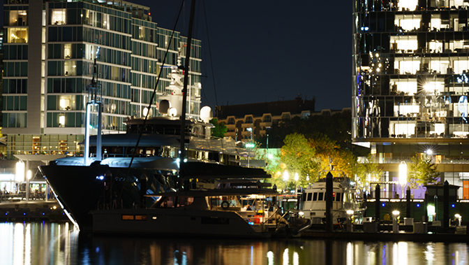 Wharf at Night
